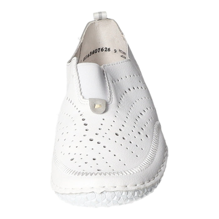 Rieker Slipper/Kletthalbschuh luftdurchlässig (durchbrochenes/geflochtenes Obermaterial)