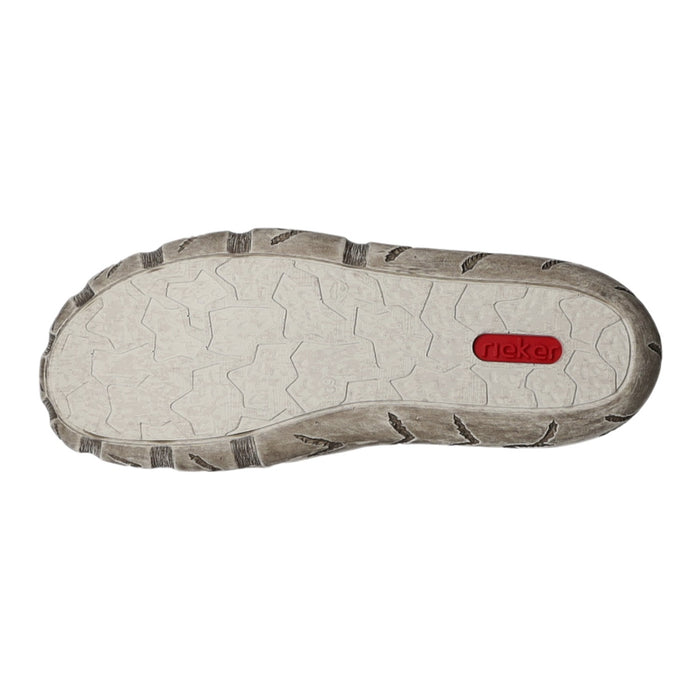Rieker Slipper/Kletthalbschuh luftdurchlässig (durchbrochenes/geflochtenes Obermaterial) - SchuhEggers.de