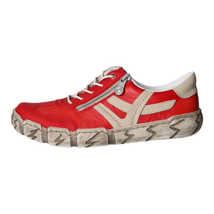 Rieker Slipper/Kletthalbschuh luftdurchlässig (durchbrochenes/geflochtenes Obermaterial) - SchuhEggers.de