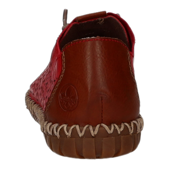 Rieker Slipper/Kletthalbschuh luftdurchlässig (durchbrochenes/geflochtenes Obermaterial) - SchuhEggers.de