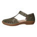 Rieker Slipper/Kletthalbschuh luftdurchlässig (durchbrochenes/geflochtenes Obermaterial) - SchuhEggers.de