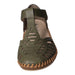 Rieker Slipper/Kletthalbschuh luftdurchlässig (durchbrochenes/geflochtenes Obermaterial) - SchuhEggers.de