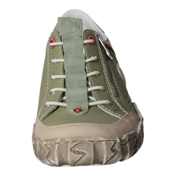 Rieker Slipper/Kletthalbschuh luftdurchlässig (durchbrochenes/geflochtenes Obermaterial) - SchuhEggers.de
