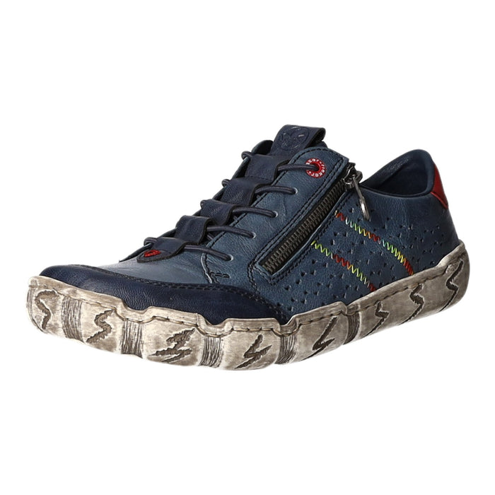 Rieker Slipper/Kletthalbschuh luftdurchlässig (durchbrochenes/geflochtenes Obermaterial) - SchuhEggers.de