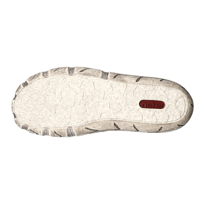 Rieker Slipper/Kletthalbschuh luftdurchlässig (durchbrochenes/geflochtenes Obermaterial) - SchuhEggers.de