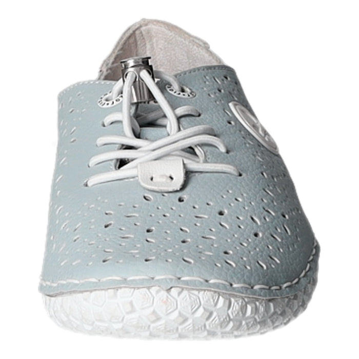 Rieker Slipper/Kletthalbschuh luftdurchlässig (durchbrochenes/geflochtenes Obermaterial) - SchuhEggers.de