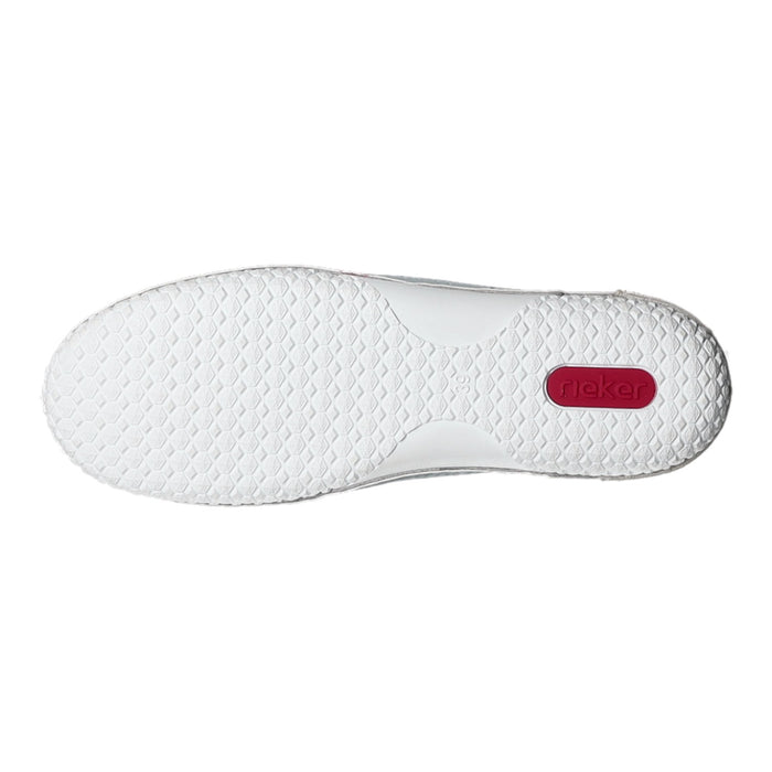 Rieker Slipper/Kletthalbschuh luftdurchlässig (durchbrochenes/geflochtenes Obermaterial) - SchuhEggers.de