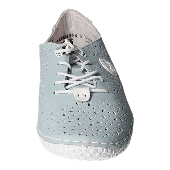 Rieker Slipper/Kletthalbschuh luftdurchlässig (durchbrochenes/geflochtenes Obermaterial) - SchuhEggers.de