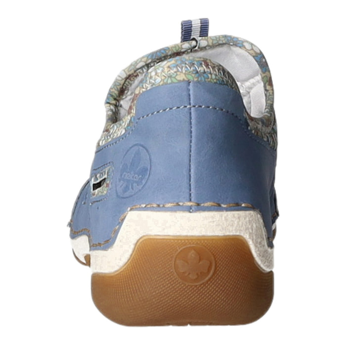 Rieker Slipper/Kletthalbschuh luftdurchlässig (durchbrochenes/geflochtenes Obermaterial) - SchuhEggers.de