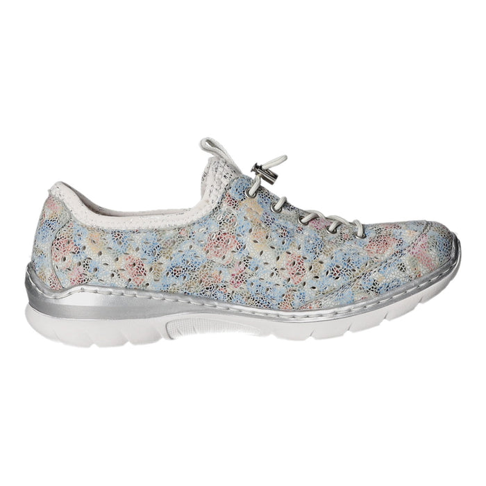 Rieker Slipper/Kletthalbschuh luftdurchlässig (durchbrochenes/geflochtenes Obermaterial) - SchuhEggers.de