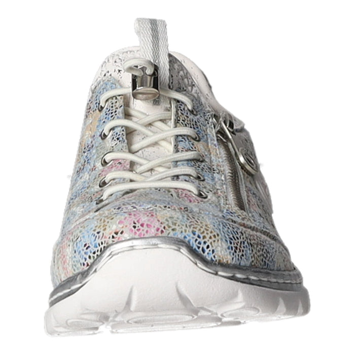 Rieker Slipper/Kletthalbschuh luftdurchlässig (durchbrochenes/geflochtenes Obermaterial) - SchuhEggers.de