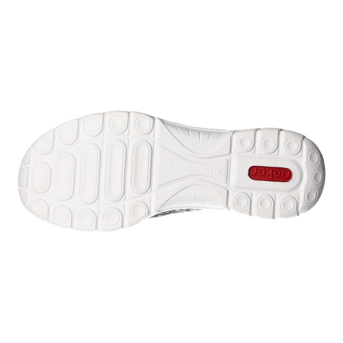 Rieker Slipper/Kletthalbschuh luftdurchlässig (durchbrochenes/geflochtenes Obermaterial) - SchuhEggers.de