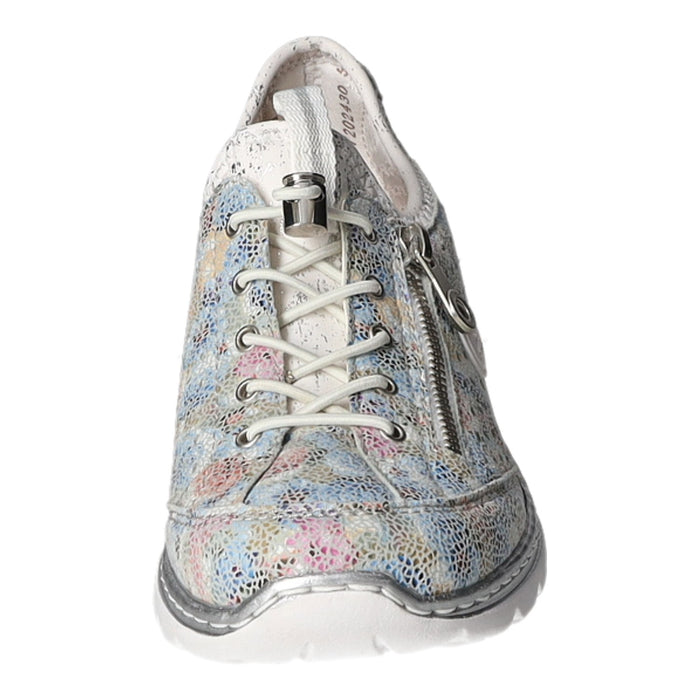 Rieker Slipper/Kletthalbschuh luftdurchlässig (durchbrochenes/geflochtenes Obermaterial) - SchuhEggers.de