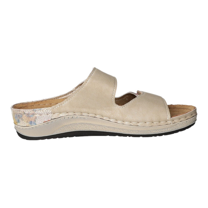 scarbella Pantolette mit Mehrweite bis 30mm Sohlenhöhe - SchuhEggers.de