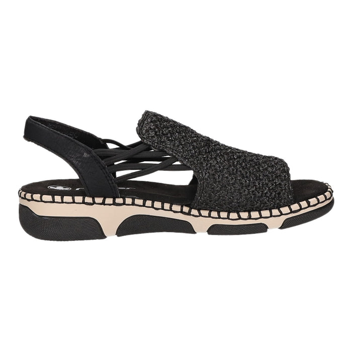 Rieker Sportliche Sandalette bis 30mm Sohlenhöhe - SchuhEggers.de