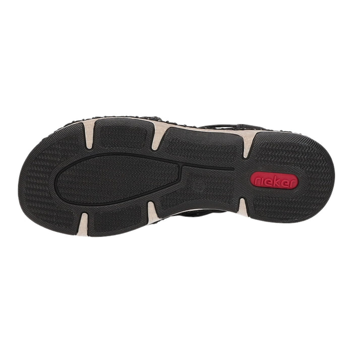 Rieker Sportliche Sandalette bis 30mm Sohlenhöhe - SchuhEggers.de