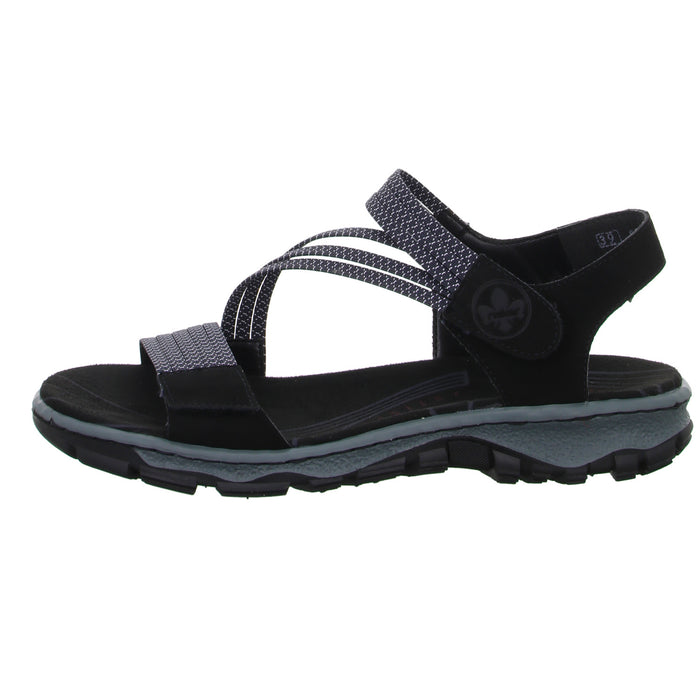 Rieker Sportliche Sandalette bis 30mm Sohlenhöhe - SchuhEggers.de