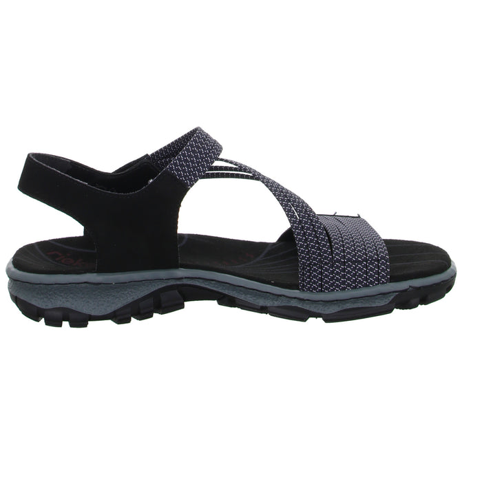 Rieker Sportliche Sandalette bis 30mm Sohlenhöhe - SchuhEggers.de