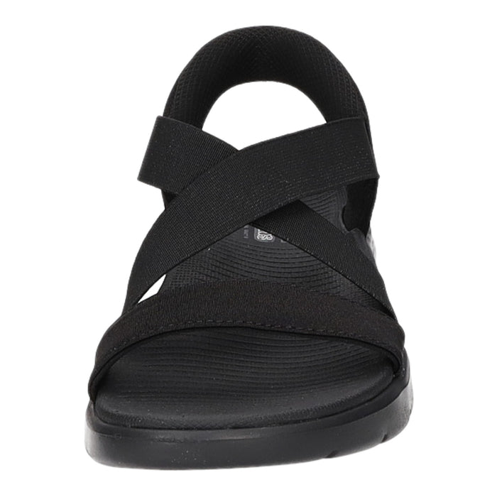 Skechers Sportliche Sandalette bis 30mm Sohlenhöhe GO WALK FLEX SANDAL-GLIMMER UP - SchuhEggers.de
