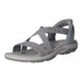 Skechers Sportliche Sandalette bis 30mm Sohlenhöhe REGGAE SLIM-SUMMER SPARKLE - SchuhEggers.de