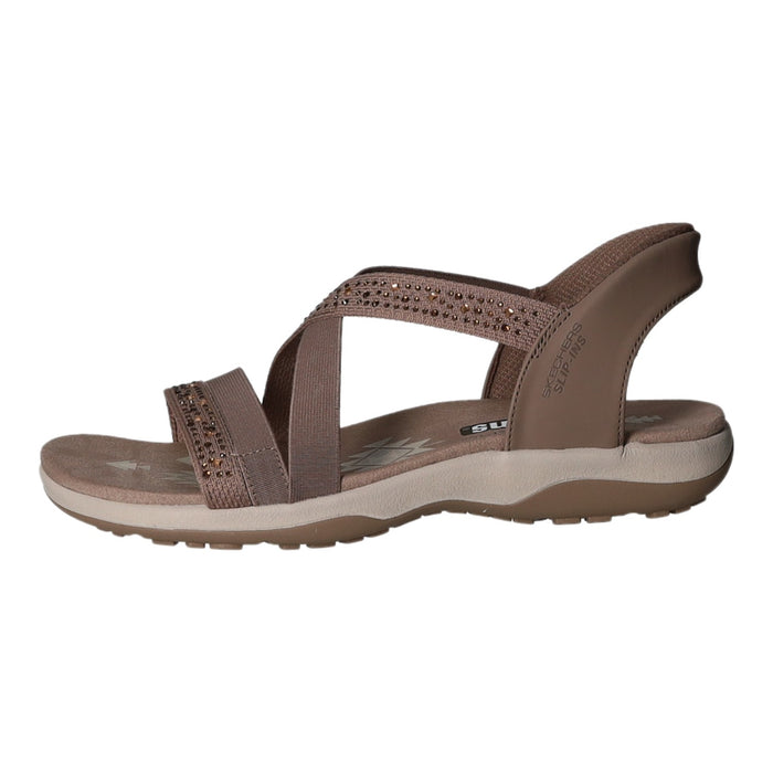 Skechers Sportliche Sandalette bis 30mm Sohlenhöhe REGGAE SLIM-SUMMER SPARKLE - SchuhEggers.de