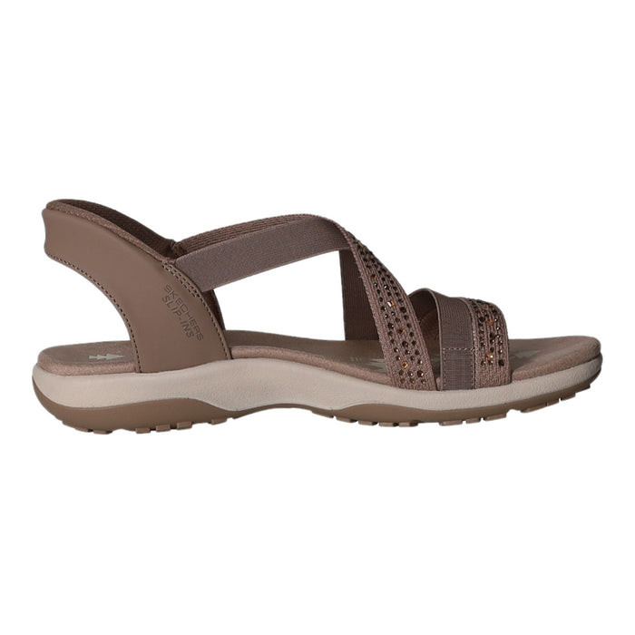 Skechers Sportliche Sandalette bis 30mm Sohlenhöhe REGGAE SLIM-SUMMER SPARKLE