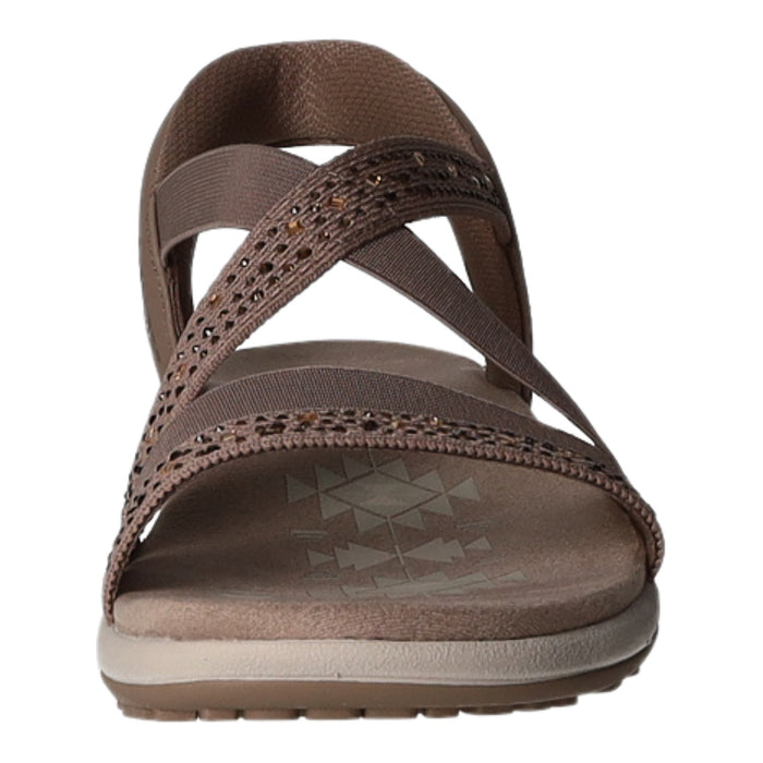 Skechers Sportliche Sandalette bis 30mm Sohlenhöhe REGGAE SLIM-SUMMER SPARKLE - SchuhEggers.de