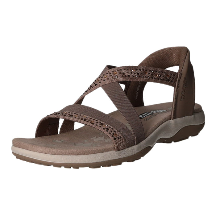 Skechers Sportliche Sandalette bis 30mm Sohlenhöhe REGGAE SLIM-SUMMER SPARKLE - SchuhEggers.de