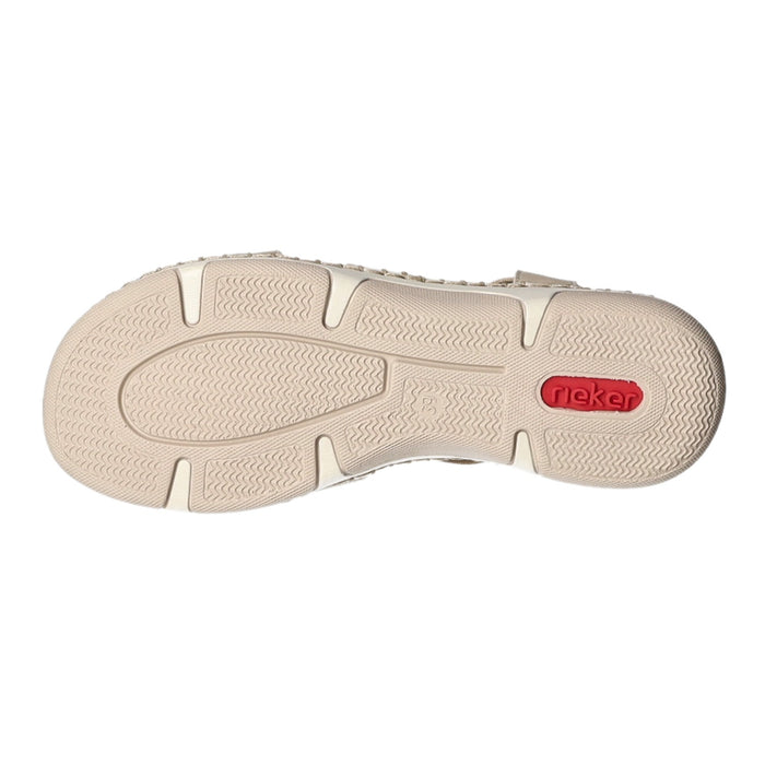 Rieker Sportliche Sandalette bis 30mm Sohlenhöhe - SchuhEggers.de