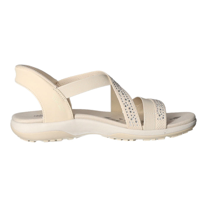 Skechers Sportliche Sandalette bis 30mm Sohlenhöhe REGGAE SLIM-SUMMER SPARKLE - SchuhEggers.de