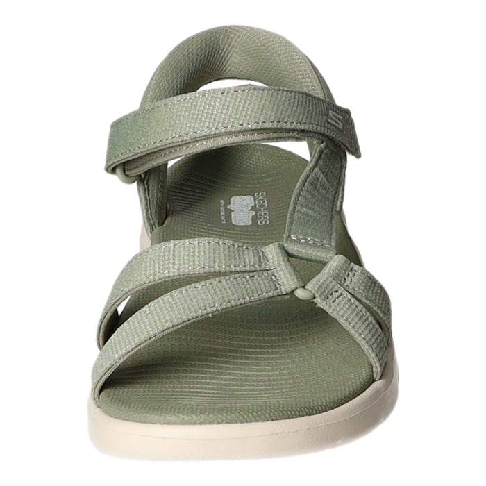 Skechers Sportliche Sandalette bis 30mm Sohlenhöhe GO WALK FLEX SANDAL-ILLUMINATE - SchuhEggers.de
