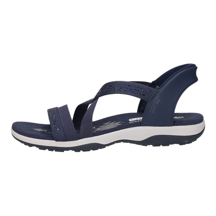 Skechers Sportliche Sandalette bis 30mm Sohlenhöhe REGGAE SLIM-SUMMER SPARKLE - SchuhEggers.de