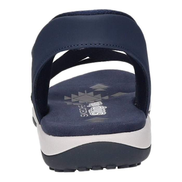 Skechers Sportliche Sandalette bis 30mm Sohlenhöhe REGGAE SLIM-SUMMER SPARKLE - SchuhEggers.de