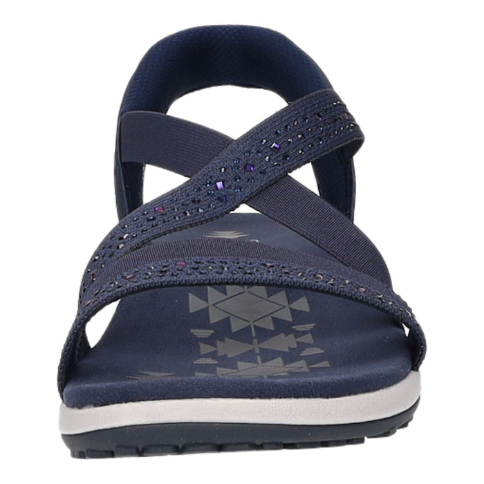 Skechers Sportliche Sandalette bis 30mm Sohlenhöhe REGGAE SLIM-SUMMER SPARKLE