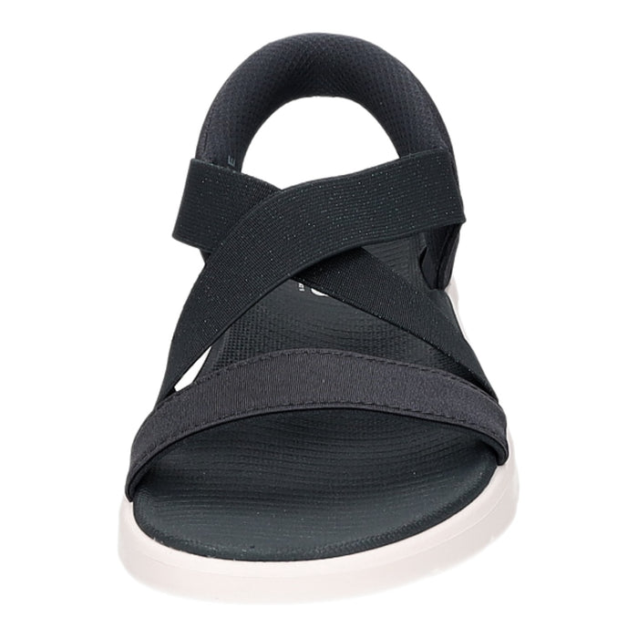 Skechers Sportliche Sandalette bis 30mm Sohlenhöhe GO WALK FLEX SANDAL-GLIMMER UP - SchuhEggers.de