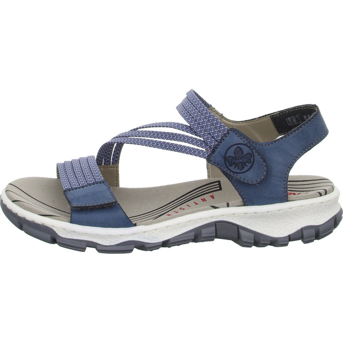 Rieker Sportliche Sandalette bis 30mm Sohlenhöhe - SchuhEggers.de