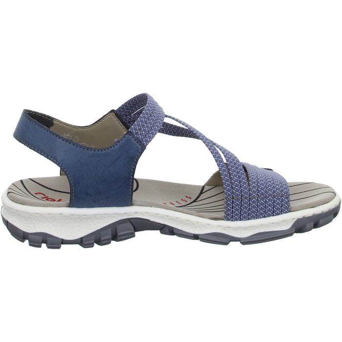 Rieker Sportliche Sandalette bis 30mm Sohlenhöhe - SchuhEggers.de