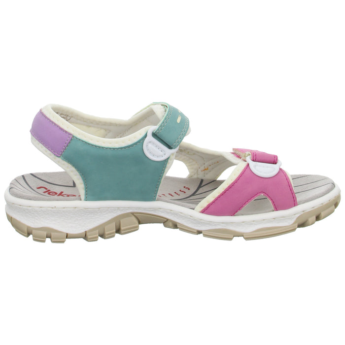 Rieker Sportliche Sandalette bis 30mm Sohlenhöhe