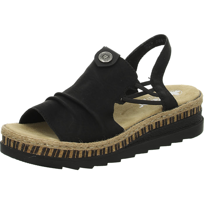 Rieker Keil Sandalette ab 30mm Sohlenhöhe - SchuhEggers.de