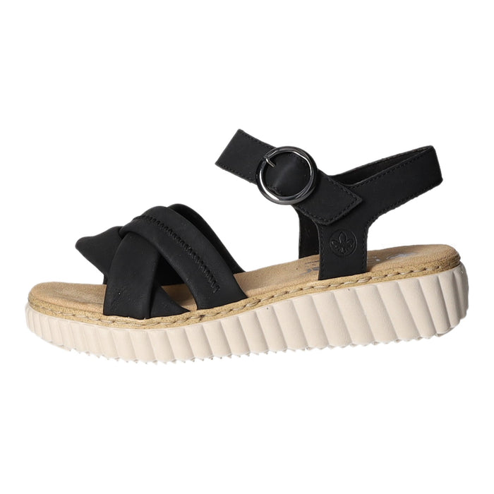 Rieker Keil Sandalette ab 30mm Sohlenhöhe - SchuhEggers.de