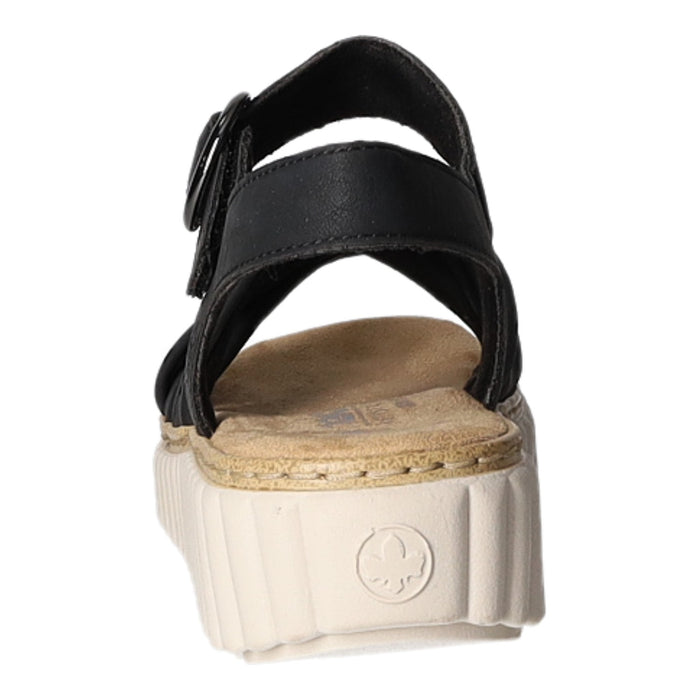 Rieker Keil Sandalette ab 30mm Sohlenhöhe - SchuhEggers.de