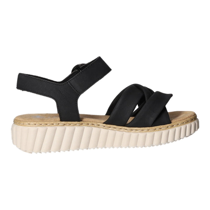 Rieker Keil Sandalette ab 30mm Sohlenhöhe - SchuhEggers.de