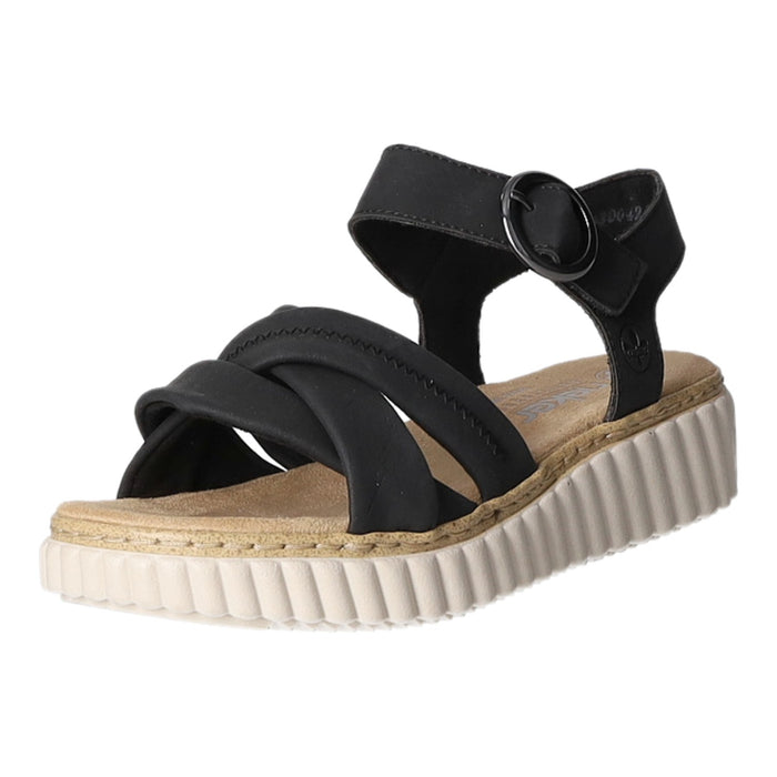 Rieker Keil Sandalette ab 30mm Sohlenhöhe - SchuhEggers.de