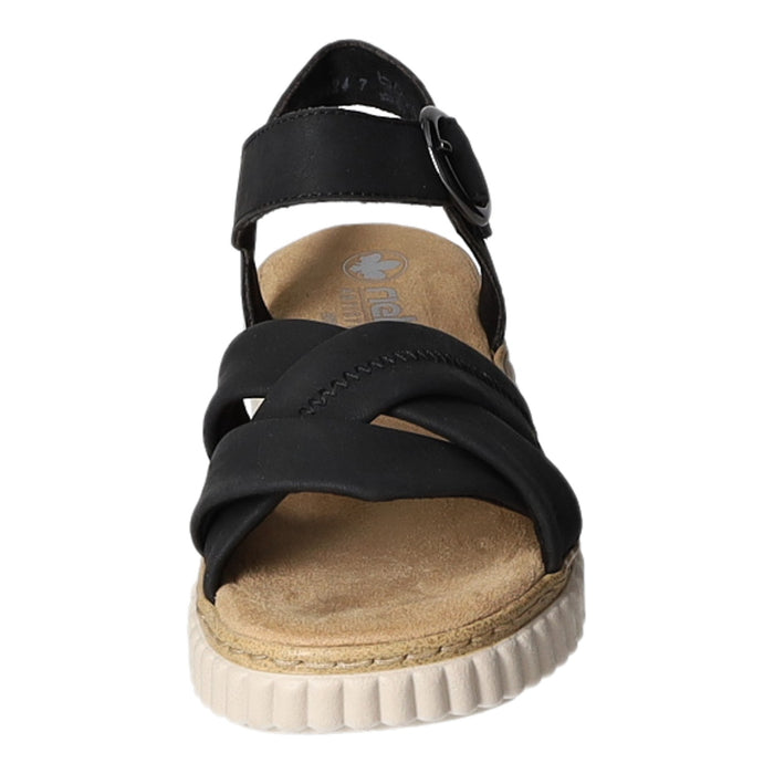 Rieker Keil Sandalette ab 30mm Sohlenhöhe - SchuhEggers.de
