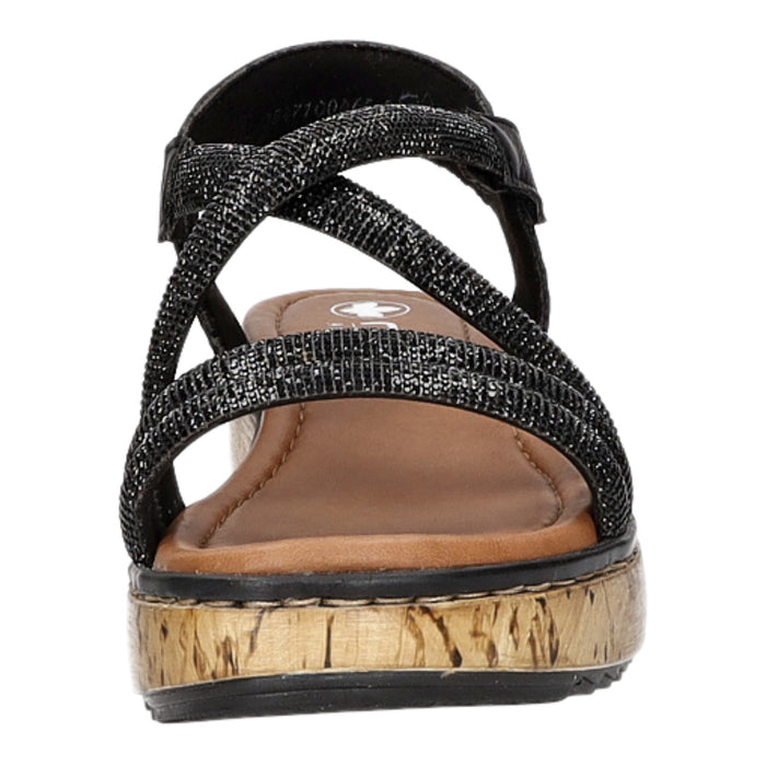 Rieker Keil Sandalette ab 30mm Sohlenhöhe - SchuhEggers.de