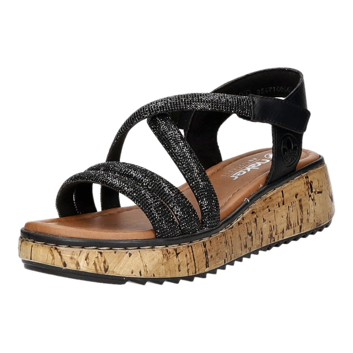 Rieker Keil Sandalette ab 30mm Sohlenhöhe - SchuhEggers.de