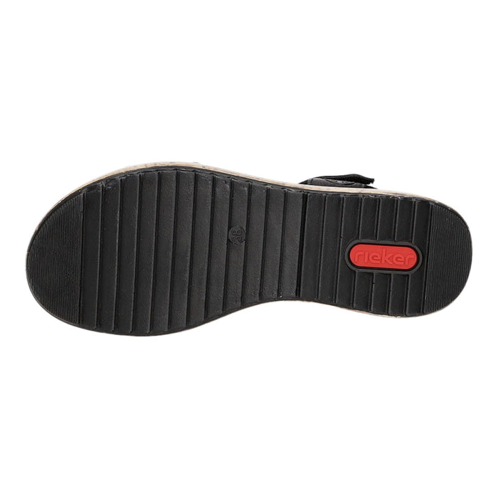 Rieker Keil Sandalette ab 30mm Sohlenhöhe - SchuhEggers.de