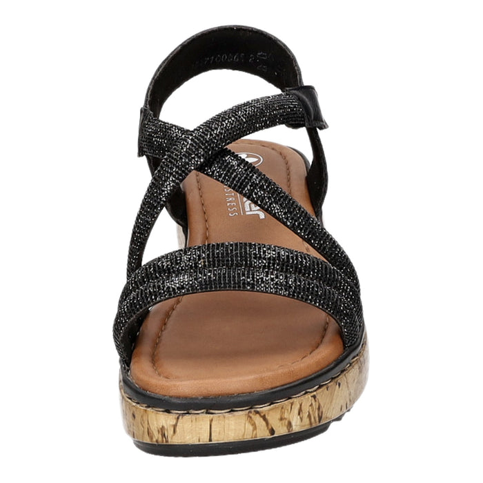 Rieker Keil Sandalette ab 30mm Sohlenhöhe - SchuhEggers.de