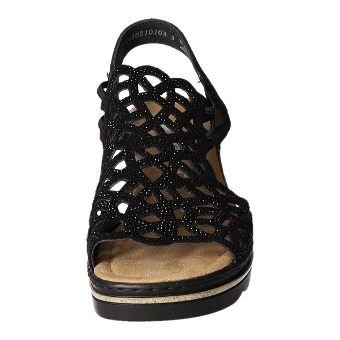 Rieker Keil Sandalette ab 30mm Sohlenhöhe - SchuhEggers.de