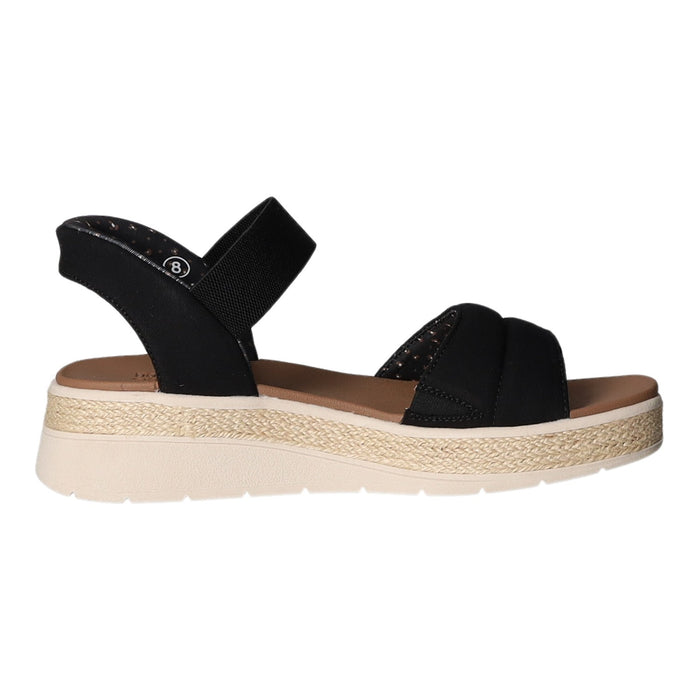 Skechers Keil Sandalette ab 30mm Sohlenhöhe BOBS SUN RAY